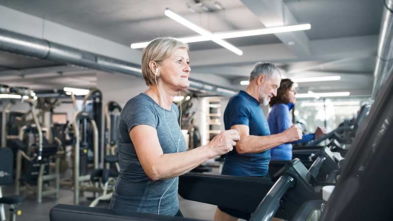 فواید ورزش با تردمیل برای سالمندان